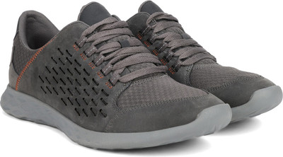 

Clarks Seremax Avion Grey Leather Sneakers For Men(Grey
