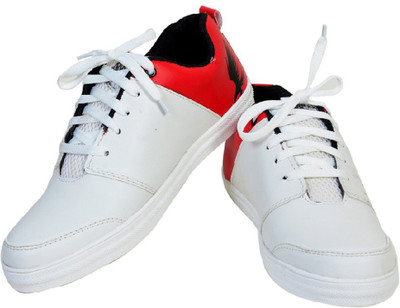 

American Cute Casuals For Men(White, Red