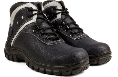 

Manslam Steel Toe Safety Shoe Boots Boots For Men(Navy