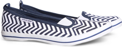 

North Star AZTEC Slip On For Women(Blue, White