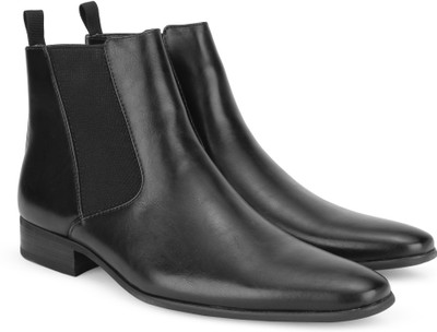 Versace 19.69 Italia Boots For Men(Black, Nero
