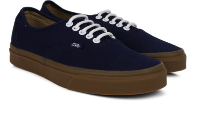 

Vans Canvas Shoes For Men(Navy, (gumsole) eclipse/light gum
