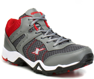 

Sparx SM-319 Running Shoes For Men(Grey, Red