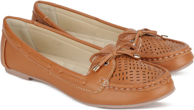 

Bata Cella Loafers For Women(Tan