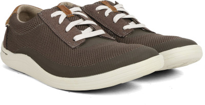 

Clarks Mapped Edge Olive Sneakers For Men(Brown, Olive