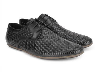 

Pavers England Genuine Leather Lace Up For Men(Black