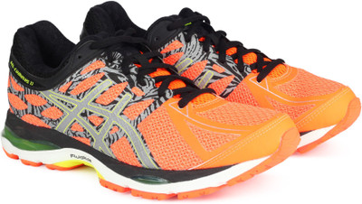 

Asics GEL-CUMULUS 17 L RUNNING For Men(Orange, Hot org/#ylw/blk