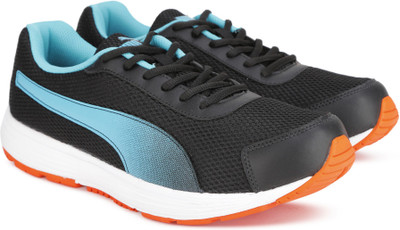 

Puma Aeden Running Shoes For Men(Black, Puma black-blue danube