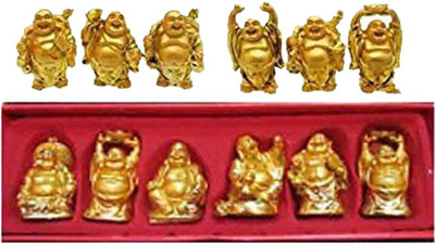 

salvus app solution Decorative Showpiece - 4 cm(Polyresin, Gold)