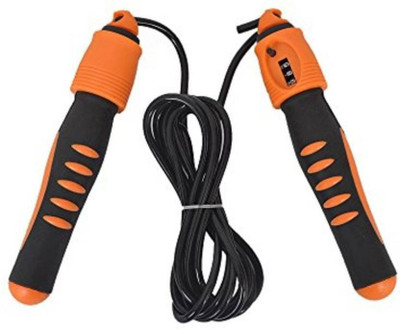 

Konex Fitness Skipping Rope With Automatic Counter With Ball Bearing Orange Freestyle Skipping Rope(Orange, Length: 366 cm)