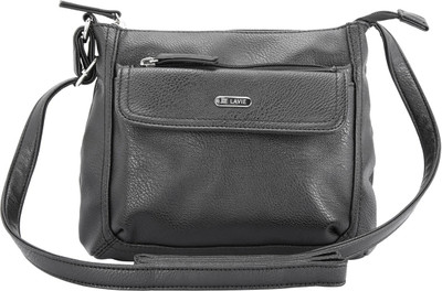 

Lavie Women Casual Black Polyester Sling Bag