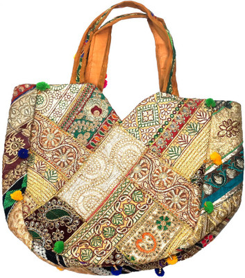 

Muren Women Casual Multicolor Brocade Shoulder Bag