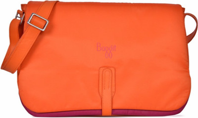 

Baggit Women Casual Orange Nylon Sling Bag