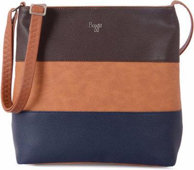 

Baggit Women Casual Brown PU Sling Bag