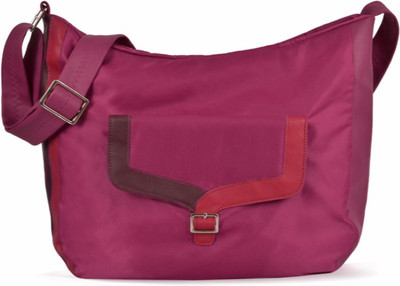 

Baggit Women Casual Pink Nylon Sling Bag