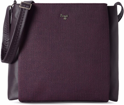 

Baggit Women Purple PU Sling Bag