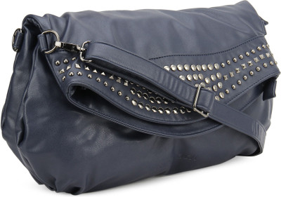 

Fastrack Women Casual Blue PU Sling Bag