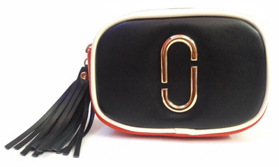 CrazyHut Girls Casual Black PU Sling Bag
