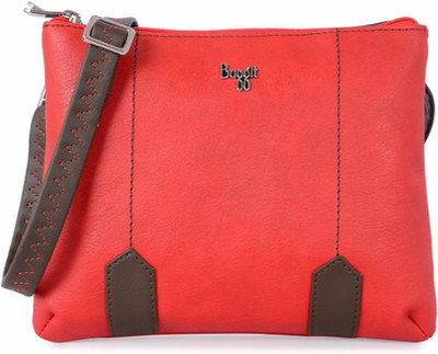 

Baggit Women Casual Red PU Sling Bag