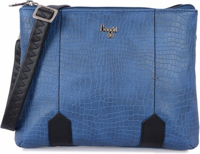 

Baggit Women Casual Blue PU Sling Bag