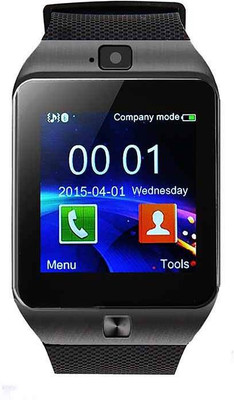 

MOBILE FIT panason.ic compatible bluetooth smartwatch with camera,sim-card slot and memory card slot Black Smartwatch(Black Strap Free Size)