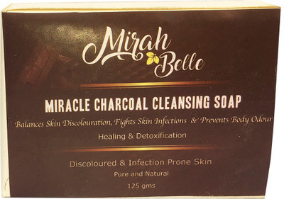 

Mirah Belle Naturals Miracle Charcoal Cleansing Soap (125 g)(125 g)