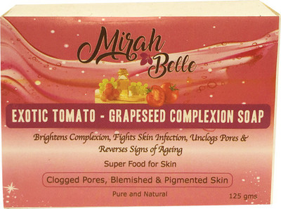 

Mirah Belle Naturals Exotic Tomato - Grapeseed Complexion Soap (125 g)(125 g)