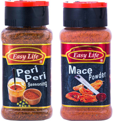 

Easy Life Combo Pack of Peri Peri Seasoning & Mace Powder(2 x 82.5 g)