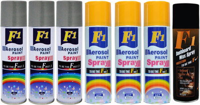 

F1 Spray Paint Multicolor Spray Paint 450 ml(Pack of 7)