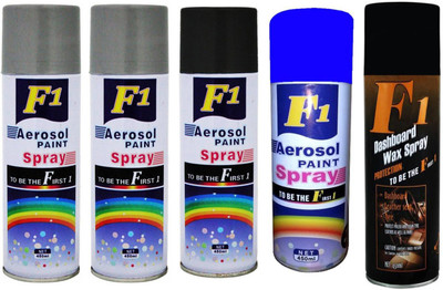 

F1 MULTICOLOR Spray Paint 450 ml(Pack of 5)