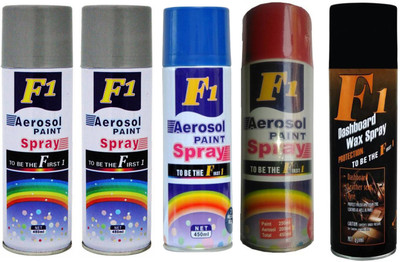 

F1 MULTICOLOR Spray Paint 450 ml(Pack of 5)