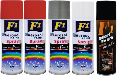 

F1 MULTICOLOR Spray Paint 450 ml(Pack of 5)