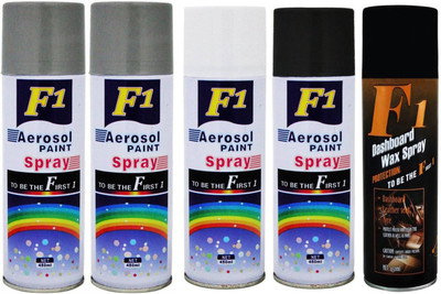 

F1 MULTICOLOR Spray Paint 450 ml(Pack of 5)