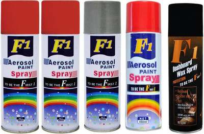 

F1 MULTICOLOR Spray Paint 450 ml(Pack of 5)