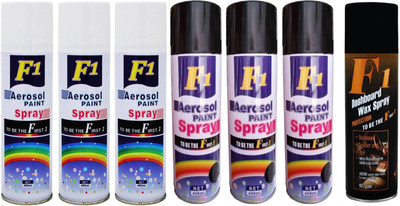 

F1 Spray Paint Multicolor Spray Paint 450 ml(Pack of 7)