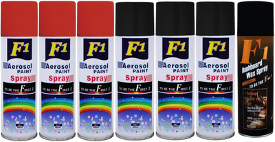 

F1 Spray Paint Multicolor Spray Paint 450 ml(Pack of 7)