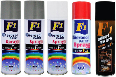 

F1 MULTICOLOR Spray Paint 450 ml(Pack of 5)
