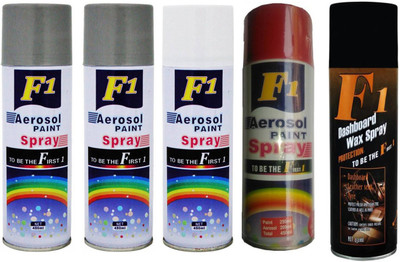 

F1 MULTICOLOR Spray Paint 450 ml(Pack of 5)
