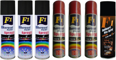 F1 Spray Paint Multicolor Spray Paint 450 ml(Pack of 7)