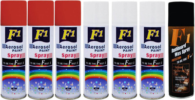 

F1 Spray Paint Multicolor Spray Paint 450 ml(Pack of 7)