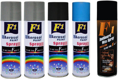 

F1 MULTICOLOR Spray Paint 450 ml(Pack of 5)
