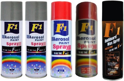 

F1 MULTICOLOR Spray Paint 450 ml(Pack of 5)