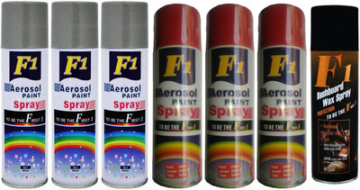 

F1 Spray Paint Multicolor Spray Paint 450 ml(Pack of 7)