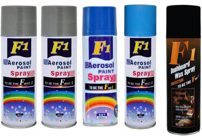 

F1 MULTICOLOR Spray Paint 450 ml(Pack of 5)