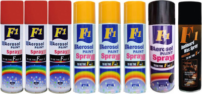 

F1 Spray Paint Multicolor Spray Paint 450 ml(Pack of 8)
