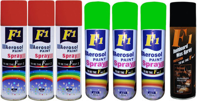 

F1 Spray Paint Multicolor Spray Paint 450 ml(Pack of 7)