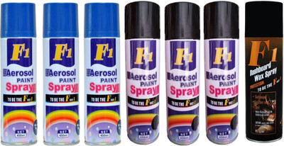 

F1 Spray Paint Multicolor Spray Paint 450 ml(Pack of 7)
