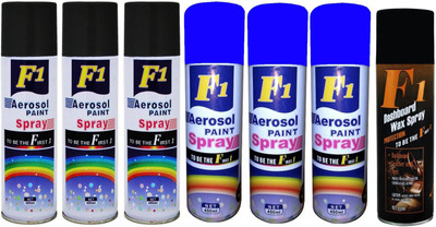 

F1 Spray Paint Multicolor Spray Paint 450 ml(Pack of 7)