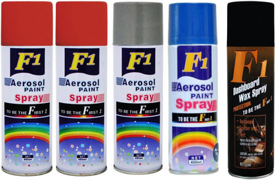 

F1 MULTICOLOR Spray Paint 450 ml(Pack of 5)