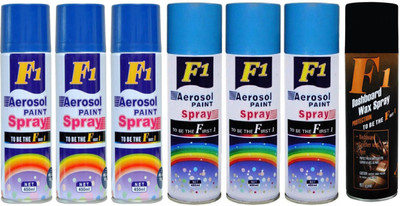 

F1 Spray Paint Multicolor Spray Paint 450 ml(Pack of 7)